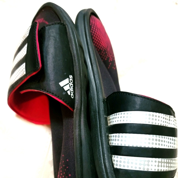 Adidas Fitfoam Soft Comfort Footbed Slides Size 7 - Picture 4 of 10